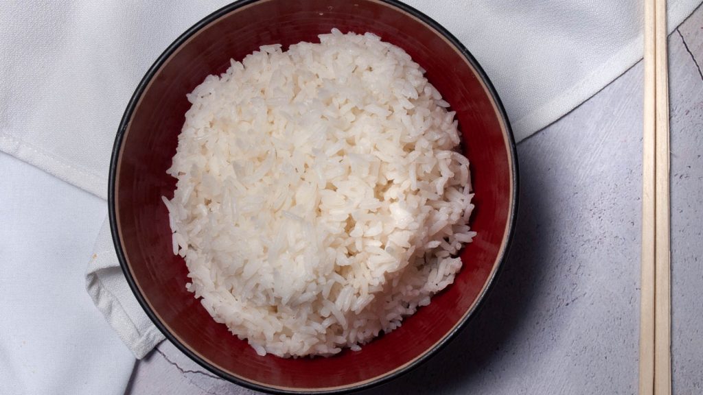 White Rice dish